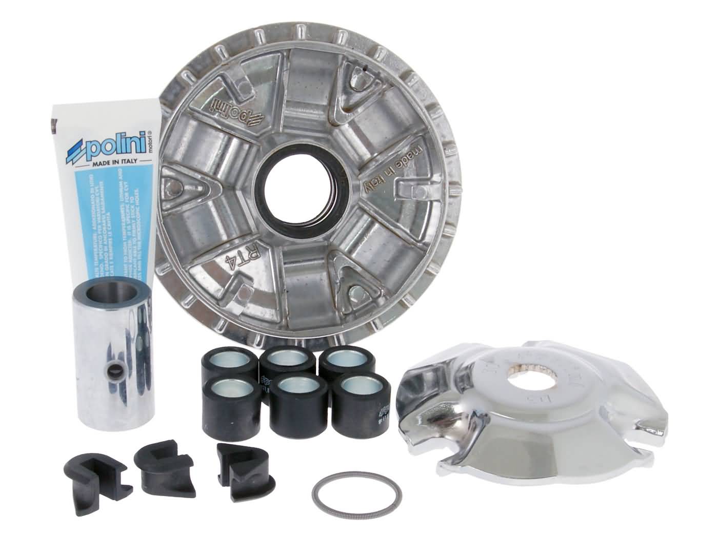 Polini Maxi Hi-Speed ​​variatorius, skirtas Aprilia, Gilera, Peugeot, Piaggio, Vespa 180, 200, 250, 300