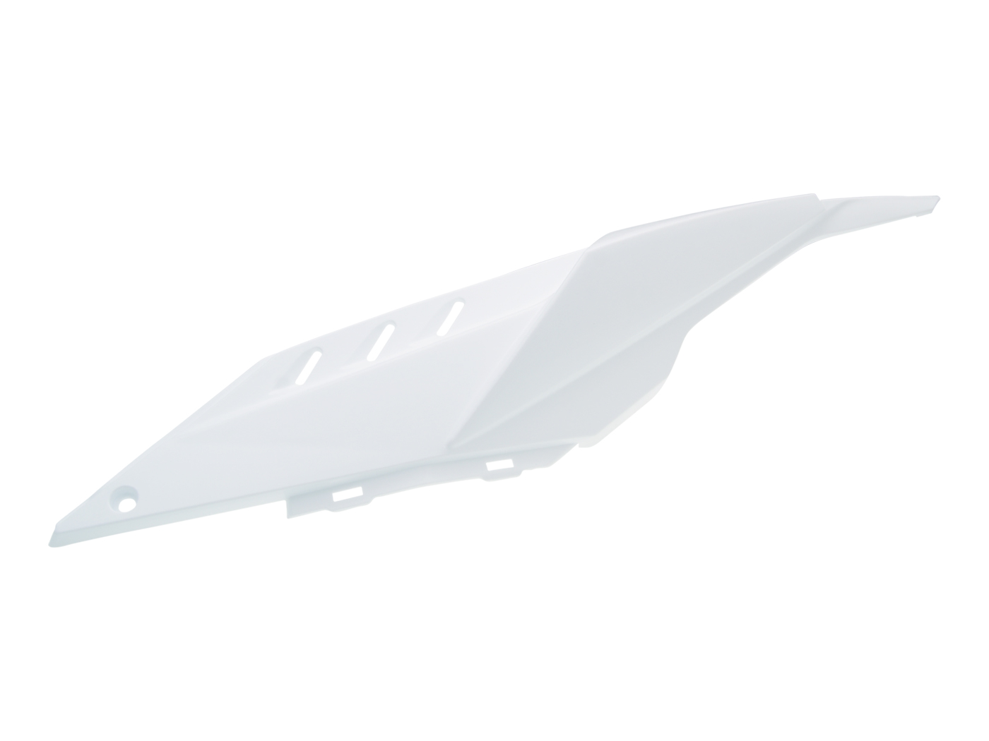 šoninis dangtelis kairysis OEM baltas, skirtas Aprilia RX, SX 06-17