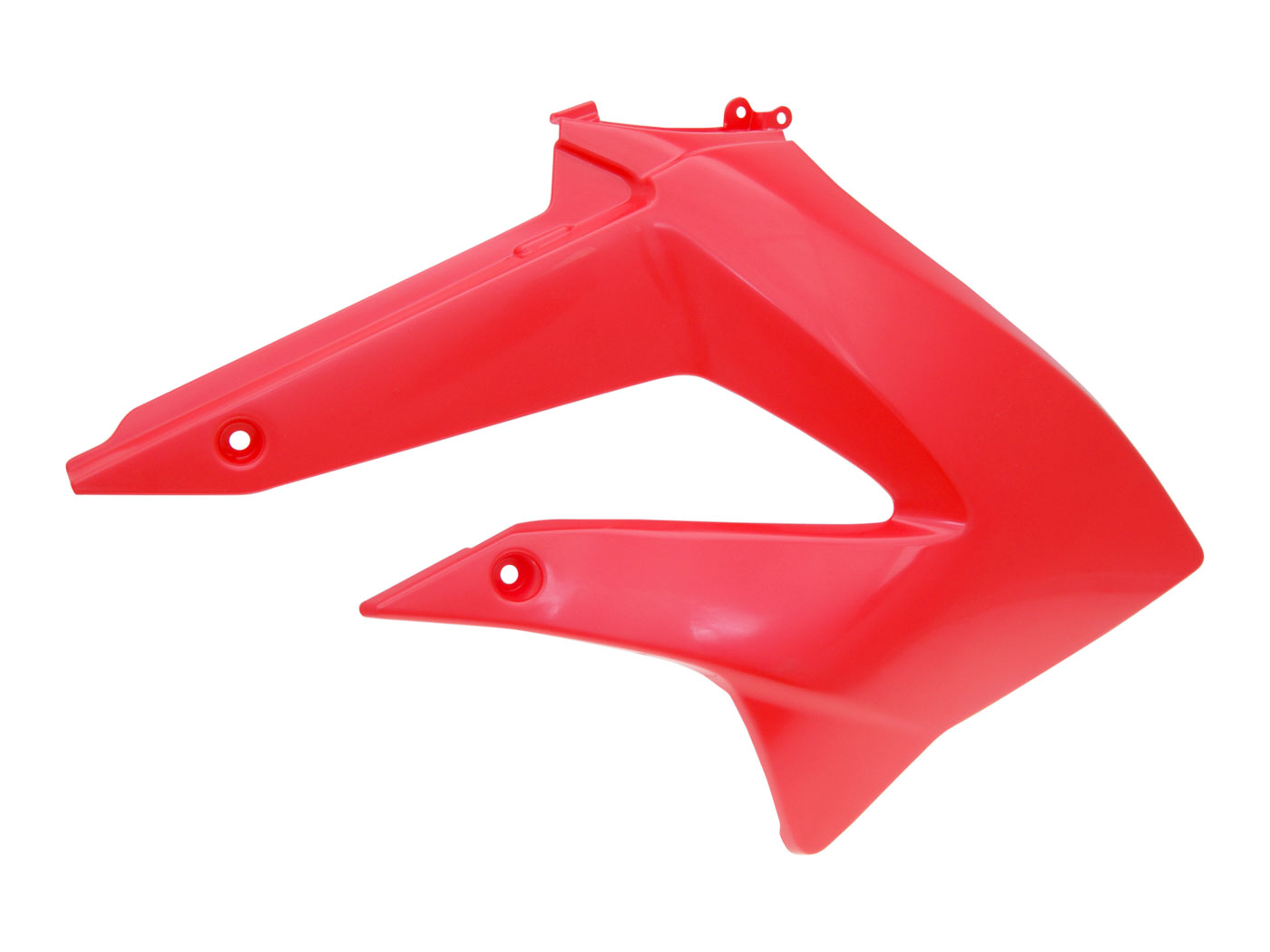 Šoninis plastikas dešinysis OEM raudonas Derbi Senda 2011-, Gilera RCR, SMT 2011-