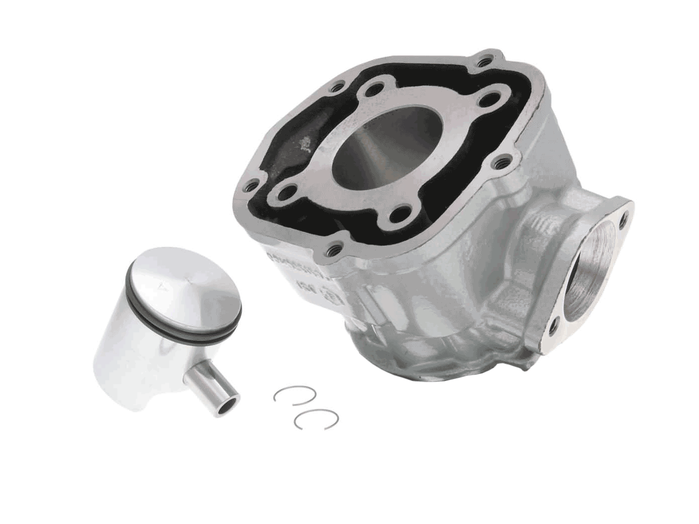 Cilindro komplektas OEM ketaus 50cc Piaggio / Derbi varikliui D50B0 = PI-1A0097335