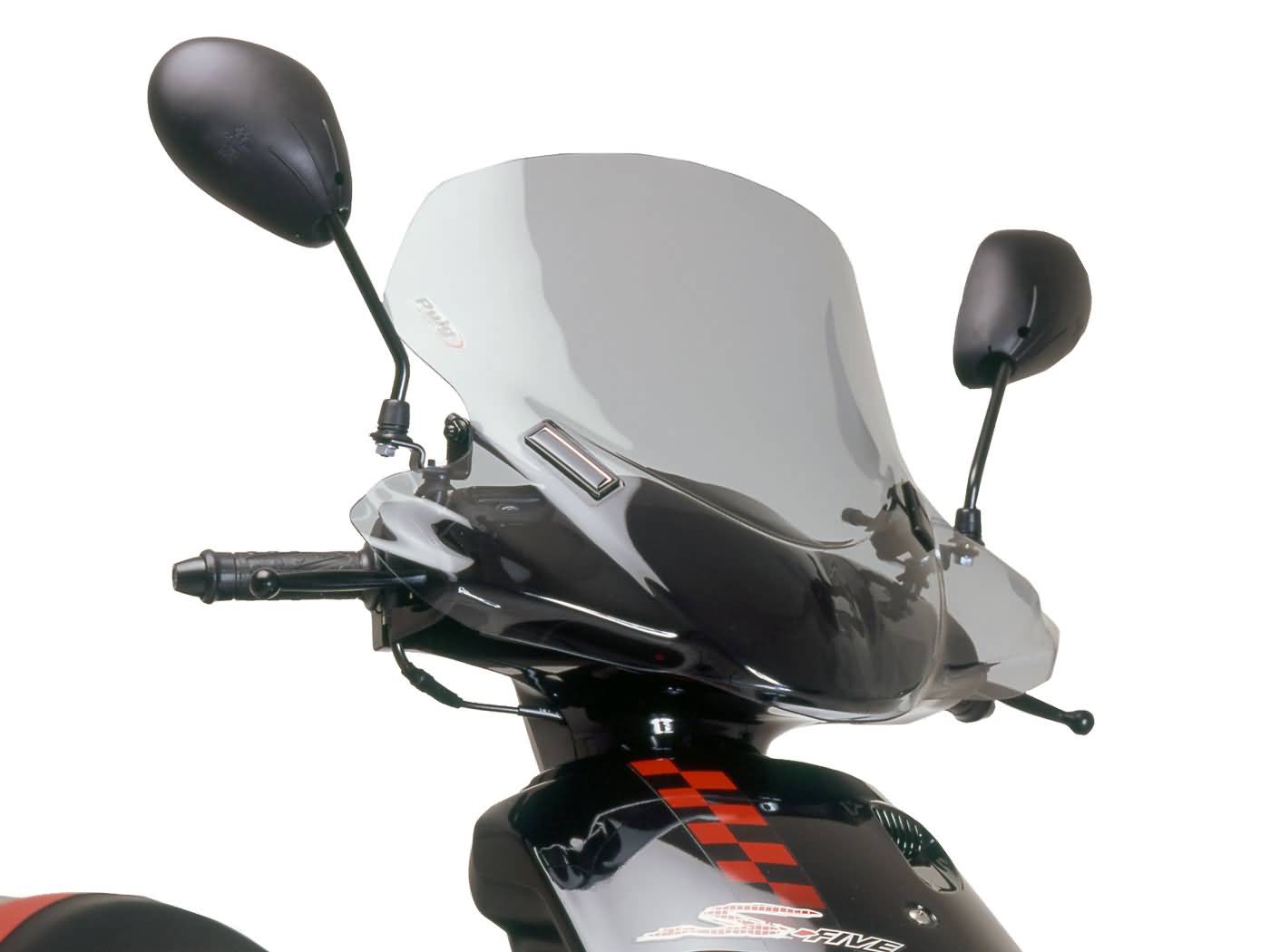 priekinis stiklas Puig City Touring dūmai Daelim S-Five 50