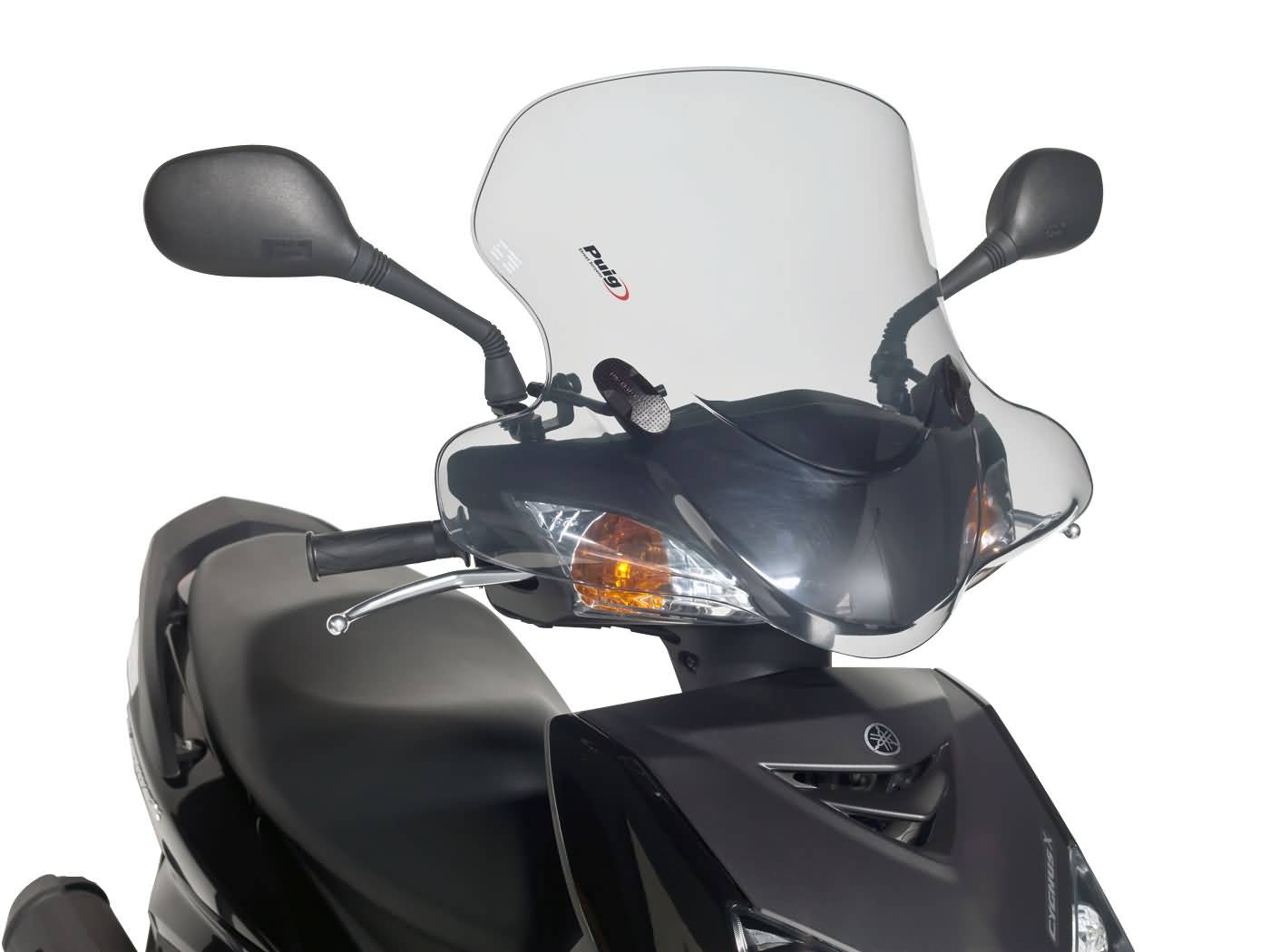 priekinis stiklas Puig City Touring dūmai Yamaha Cygnus X 04-13