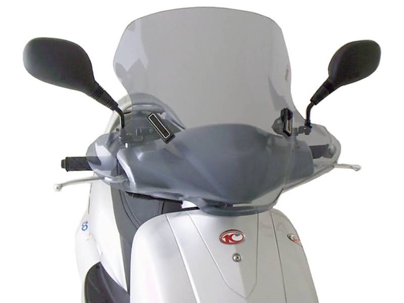 priekinis stiklas Puig City Touring dūmai, skirti Kymco Vitality 50 (04-14)