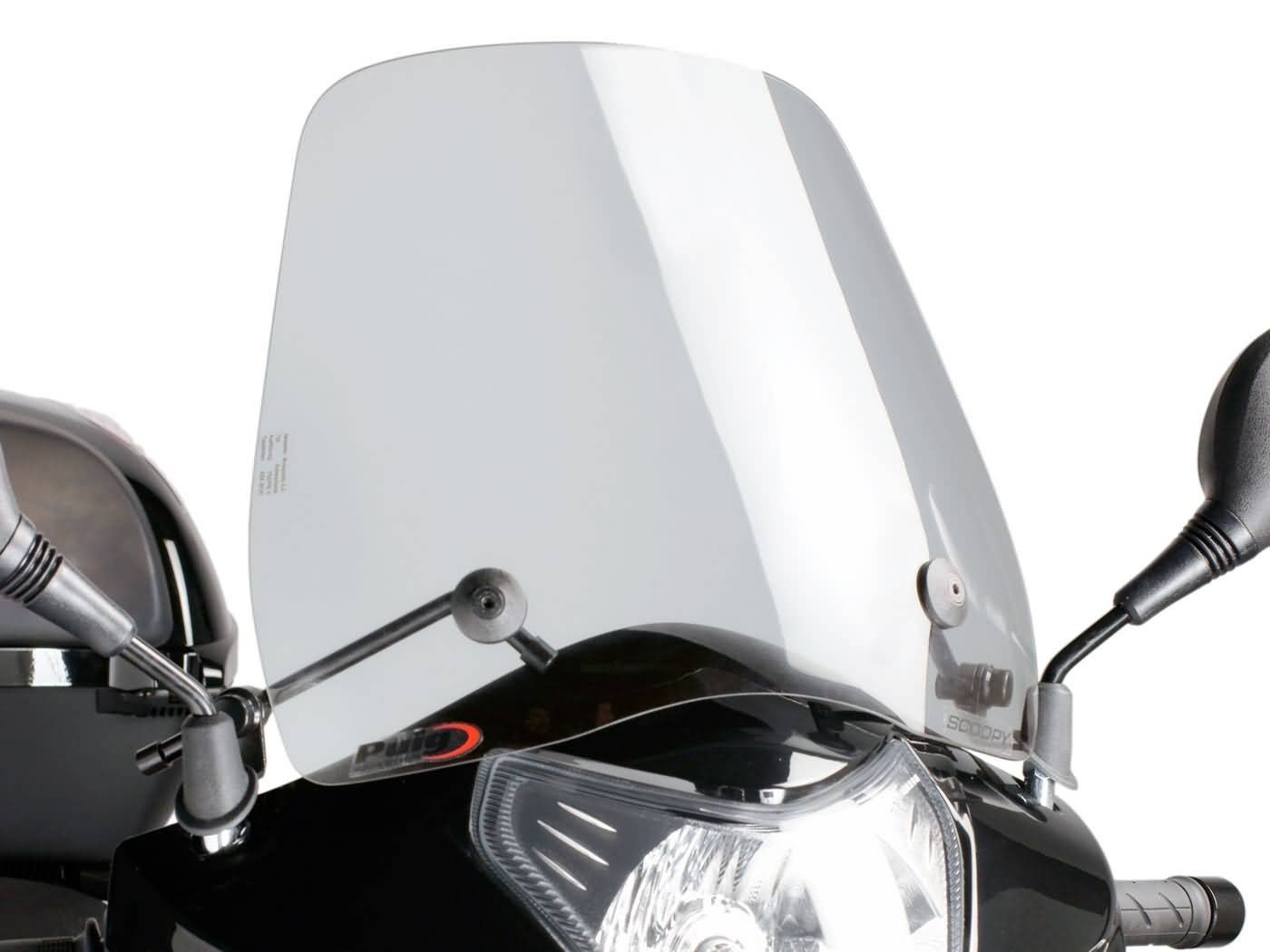 priekinis stiklas Puig Trafic dūmai Honda SH 125i, SH 150i, SH 300i