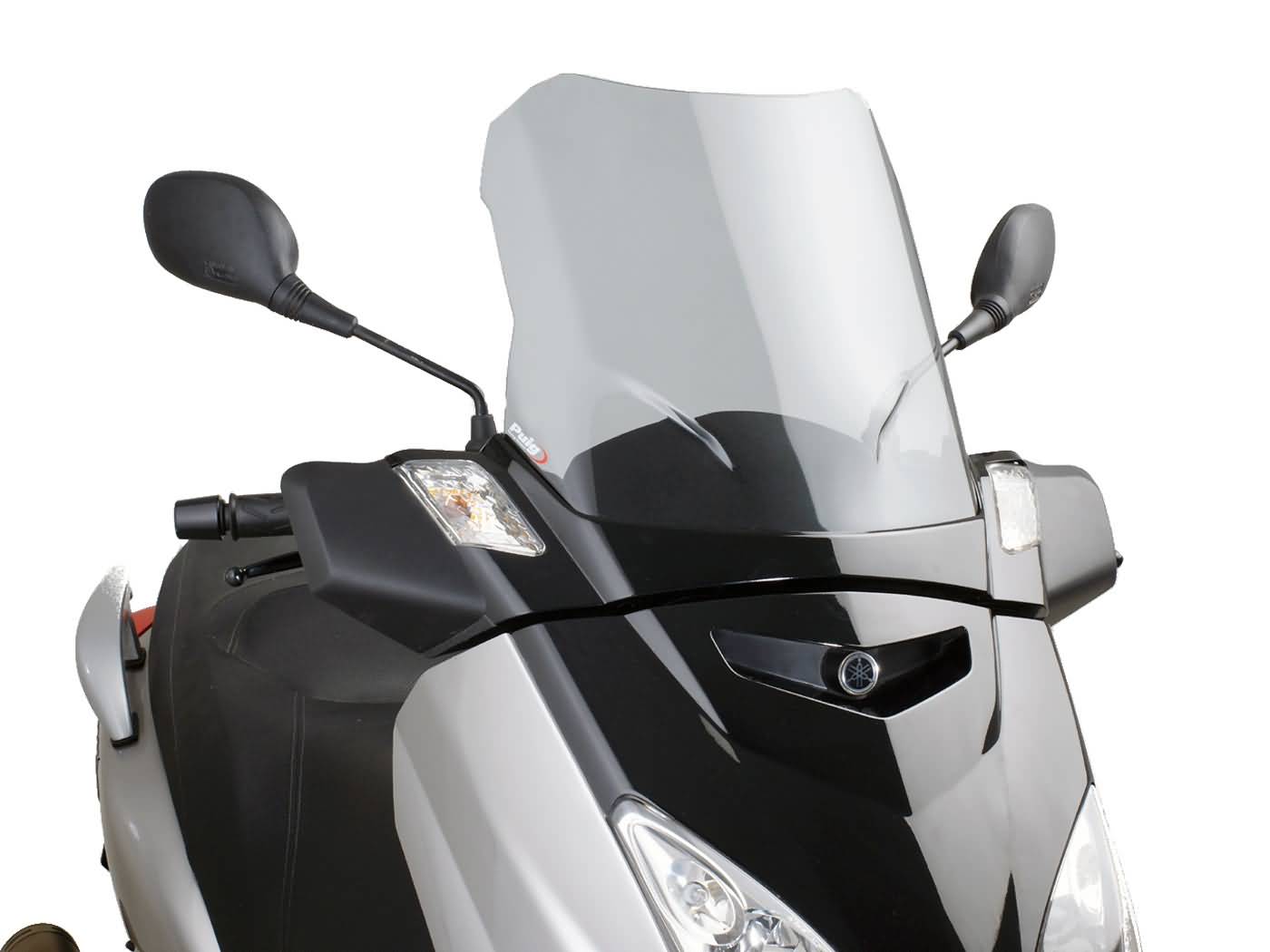 priekinis stiklas Puig V-Tech Line Touring dūmai Yamaha X-Max 125 YP125R 06-09