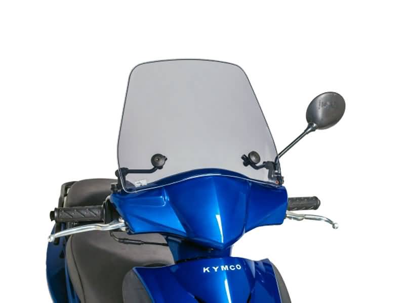priekinis stiklas Puig Trafic dūmai, skirti Kymco Agility 50, 125 (09-14)