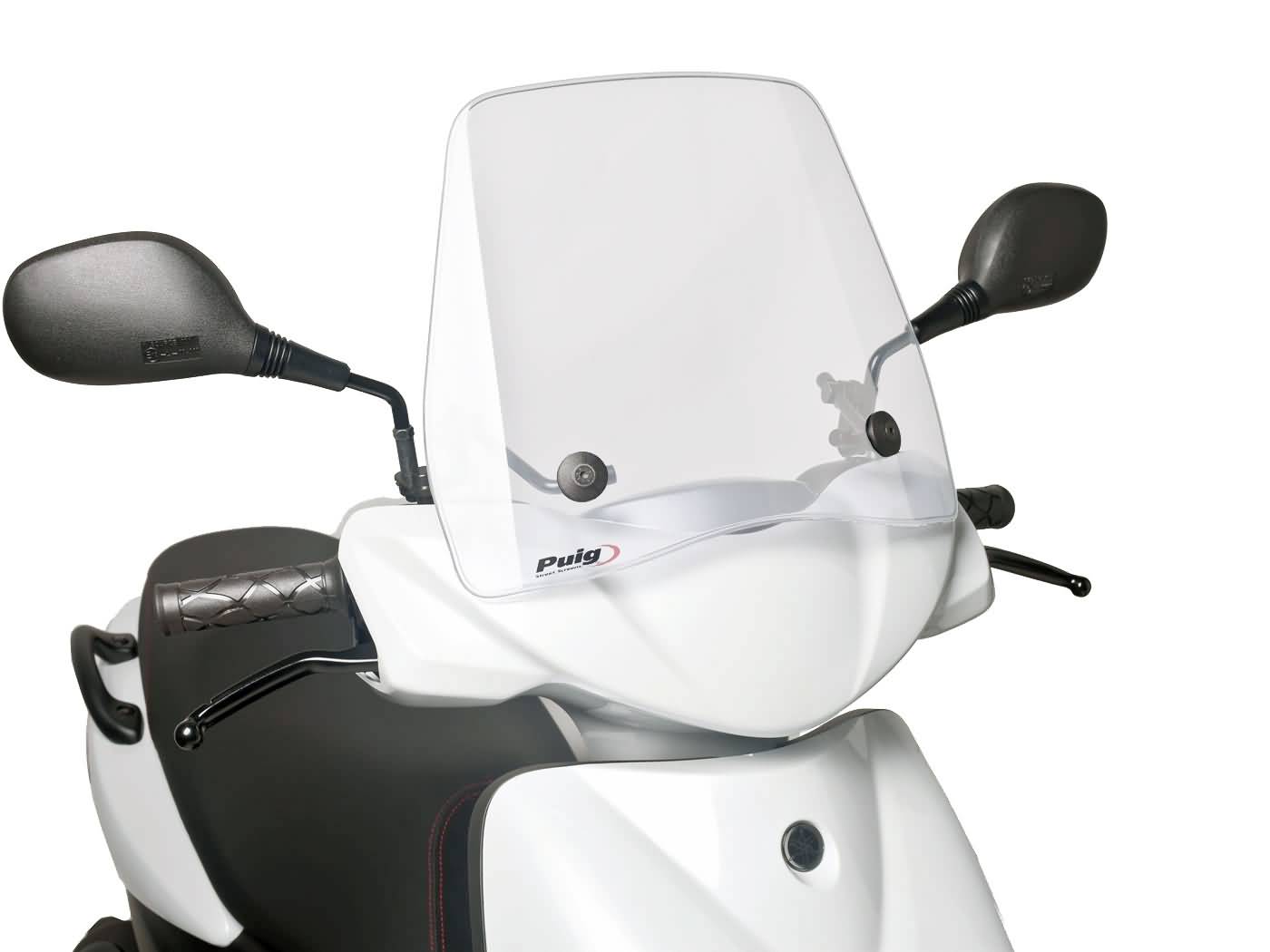 priekinis stiklas Puig Trafic skaidrus / skaidrus, skirtas Yamaha Neos 50 (09-)