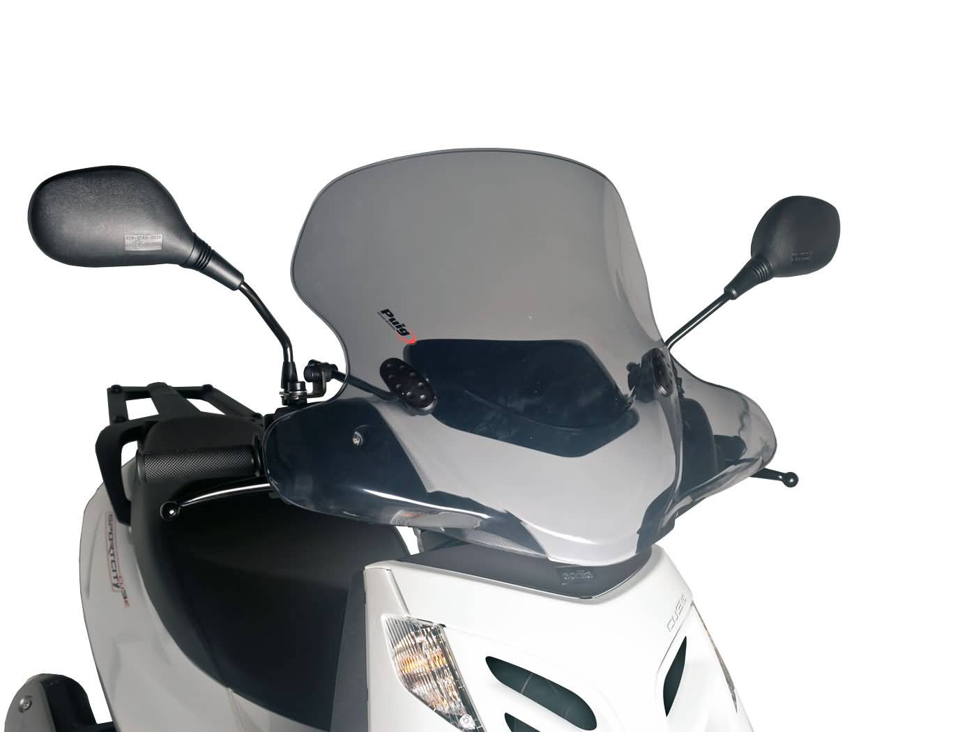 priekinis stiklas Puig City Touring dūmai, skirti Aprilia Sport City Cube