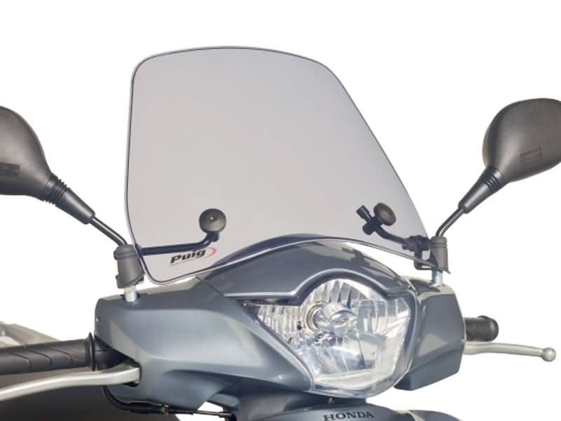 priekinis stiklas Puig Trafic dūmai Honda SH 125i, SH 150i (12-14)