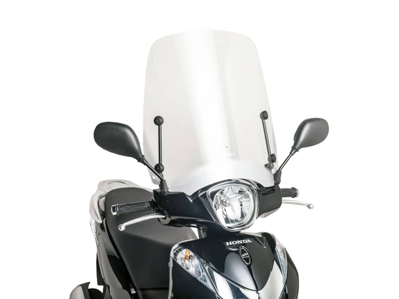 priekinis stiklas Puig T.S. skaidrus / skaidrus, skirtas Honda SH Mode 125 2014-