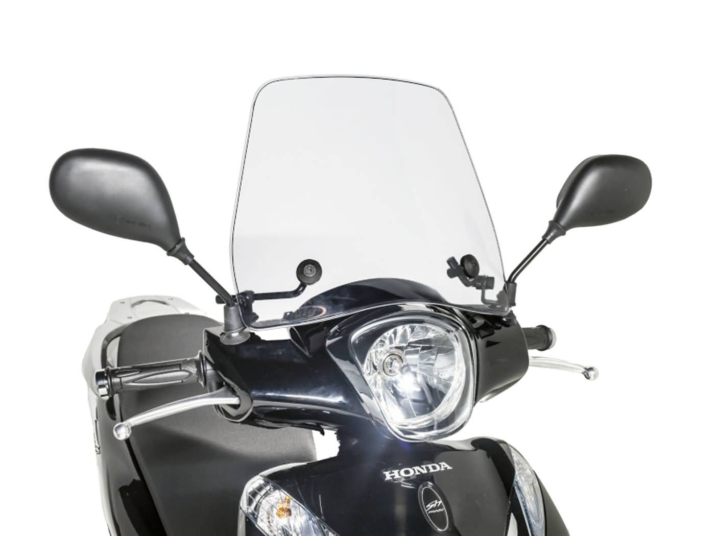 priekinis stiklas Puig Trafic skaidrus / skaidrus, skirtas Honda SH Mode 125