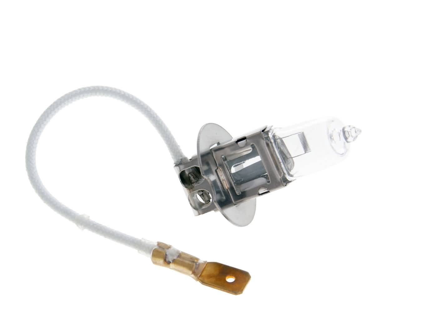 priekinių žibintų lemputė H3 12V 55W PK22S dvigubai optikai