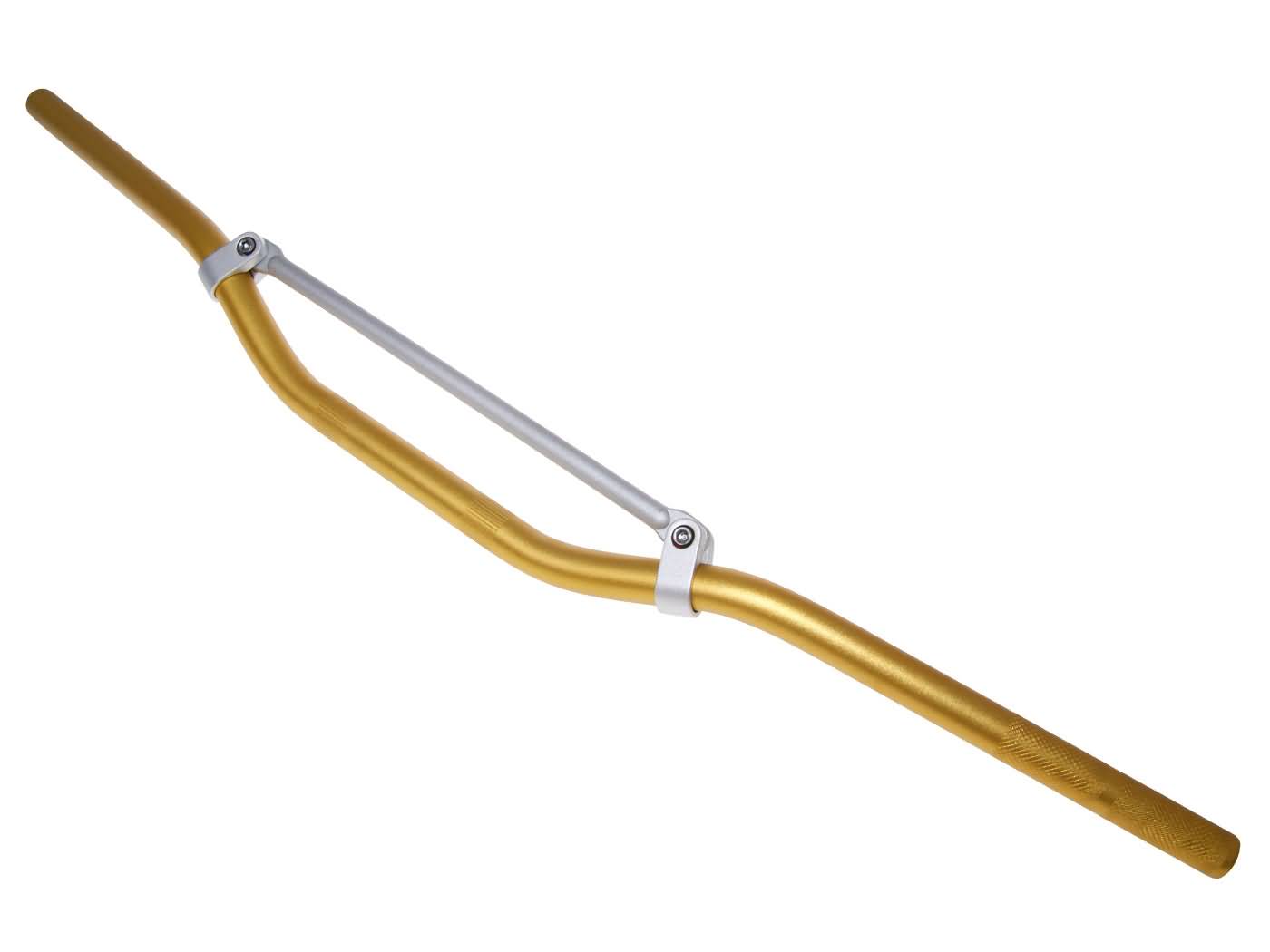 MX vairas aliuminis su skersiniu auksinis 22mm - 810mm