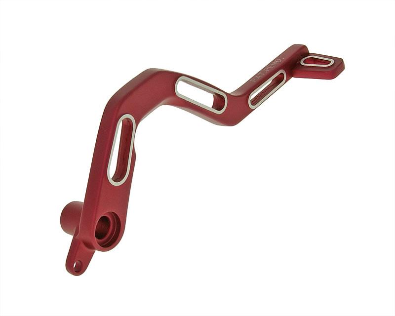 stabdžių pedalas raudonas, skirtas Derbi Senda DRD, SM, X