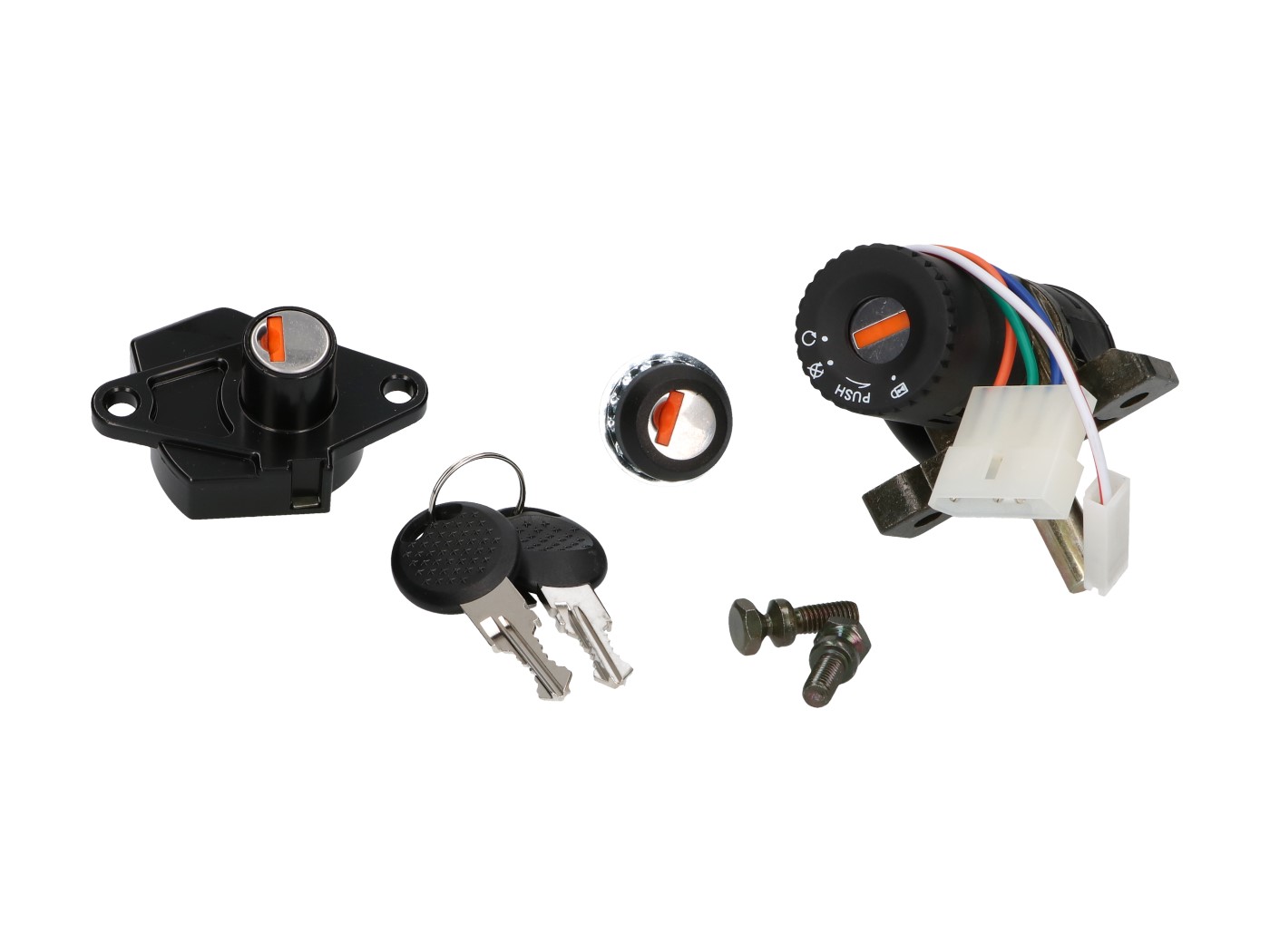 Spynelių komplektas Aprilia SR50 Gamyklai/karbiuratoriui
