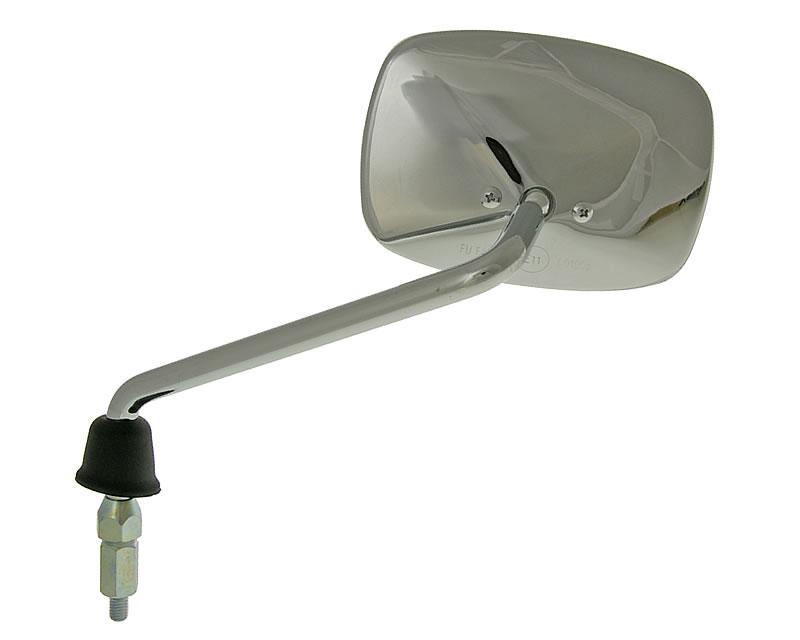 veidrodis kairysis E ženklu pažymėtas 8 mm sriegis, skirtas Vespa S 50-150cc 2-, 4-taktų (07-)