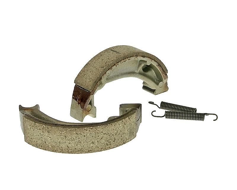 Būgninių stabdžių kaladėlių komplektas 95x20mm būgniniams stabdžiams Honda, Kymco, Peugeot, SYM