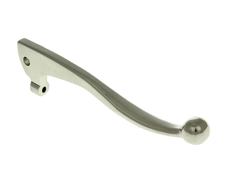 stabdžių rankenėlė dešinė sidabrinė Yamaha DT50R, DT125E, R, RE