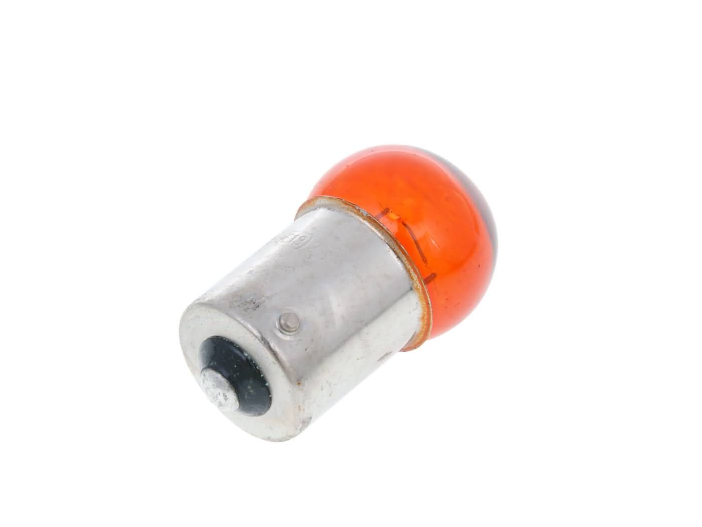 posūkio signalo lemputė R10W BA15s 12V 10W oranžinė