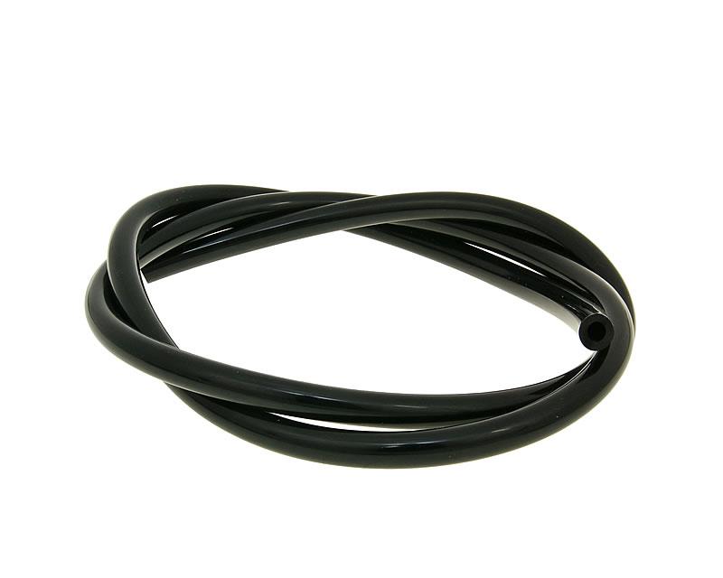 Kuro žarnelė juoda 1m - 4mm vidinis, 8mm išorinis skersmuo