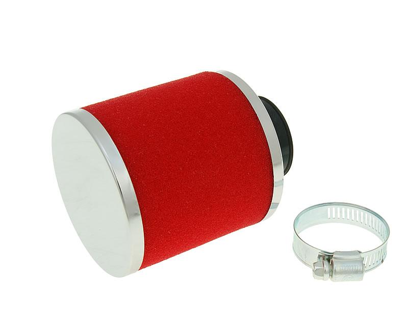 oro filtras Big Foam 28-35mm tiesi jungtis (adapteris) raudona