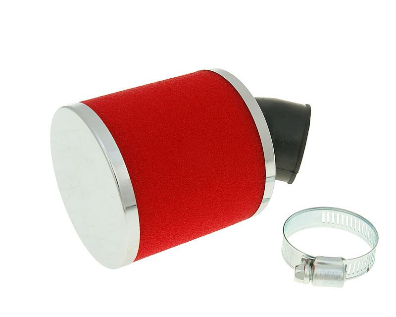 oro filtras Big Foam 28-35mm sulenkta jungtis (adapteris) raudona