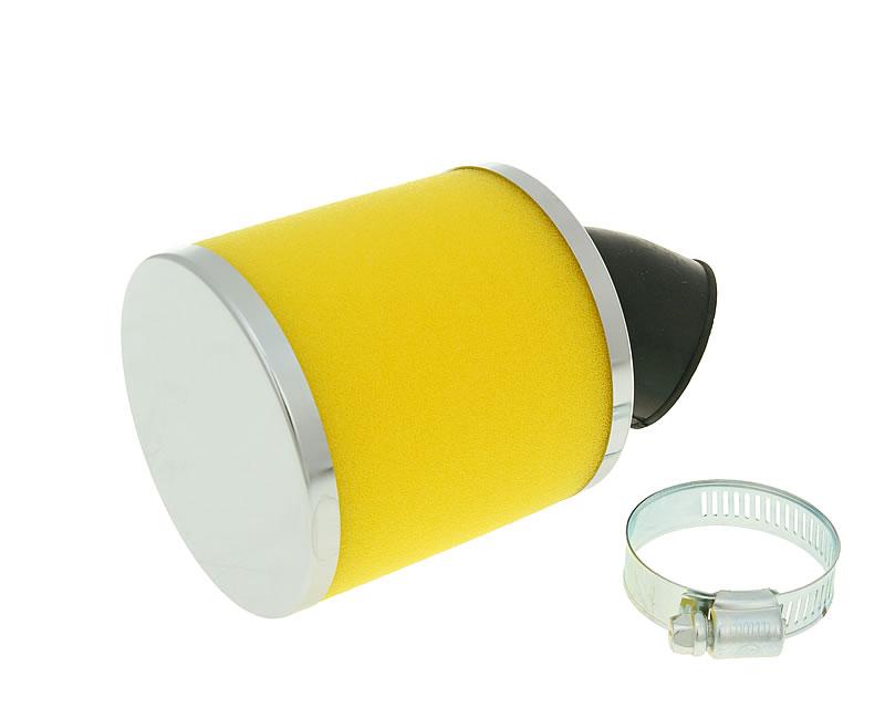 oro filtras Big Foam 28-35mm sulenkta jungtis (adapteris) geltona