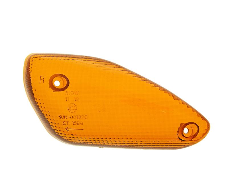 Posūkio stiklas priekinis dešinysis Yamaha Aerox, MBK Nitro (99-)