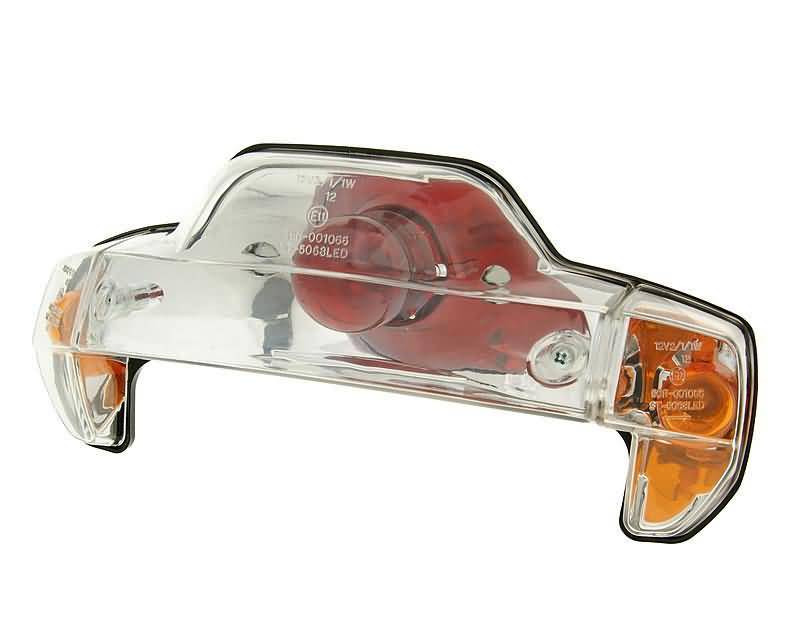 Japoniško stiliaus galinis žibintas, skirtas MBK Booster, YAMAHA BWS (01-), Spirit