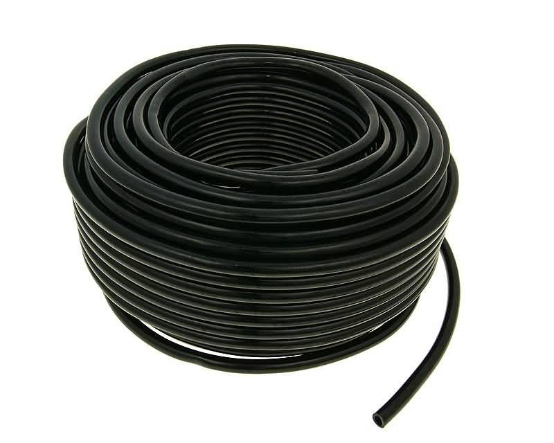 Kuro žarnelė juoda 50m - 6mm vidinis, 10mm išorinis skersmuo