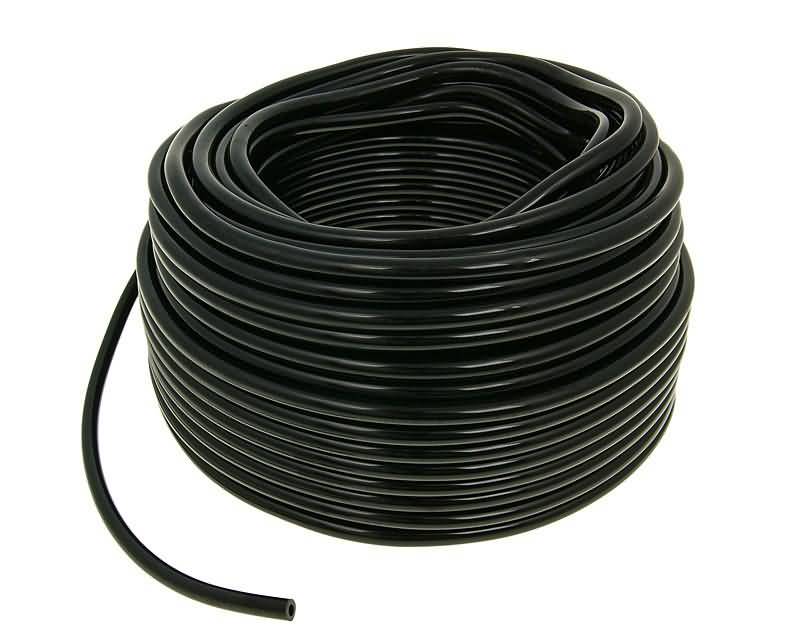 Kuro žarnelė juoda 50m - 4mm vidinis, 8mm išorinis skersmuo