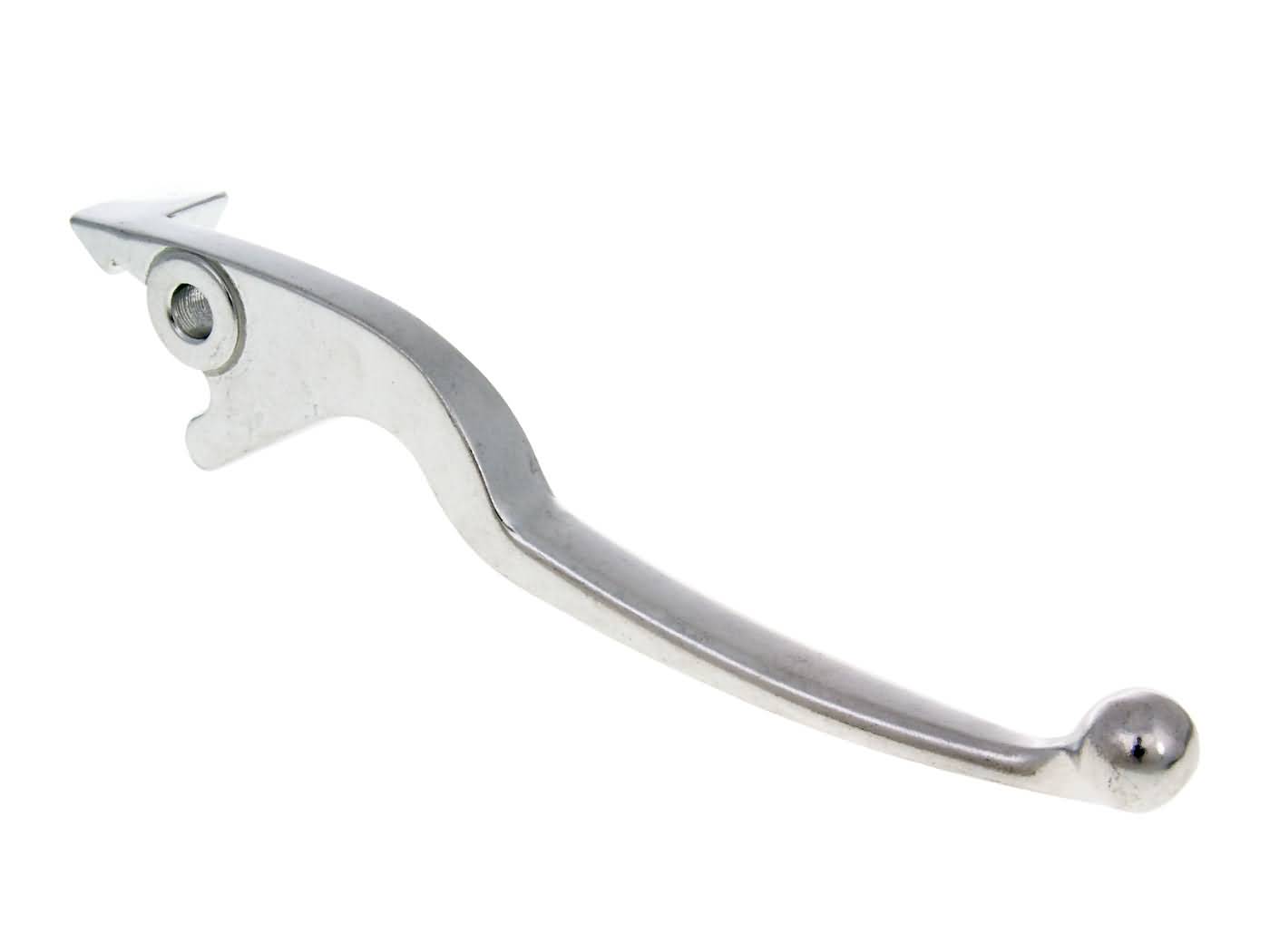 stabdžių rankenėlė dešinė sidabrinė Peugeot Tweet, Sym Fiddle II, Orbit, Symphony