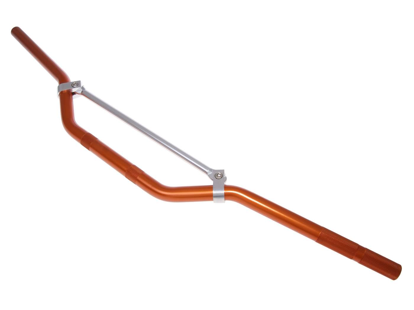 MX vairas aliuminis su skersiniu oranžine 22mm - 810mm