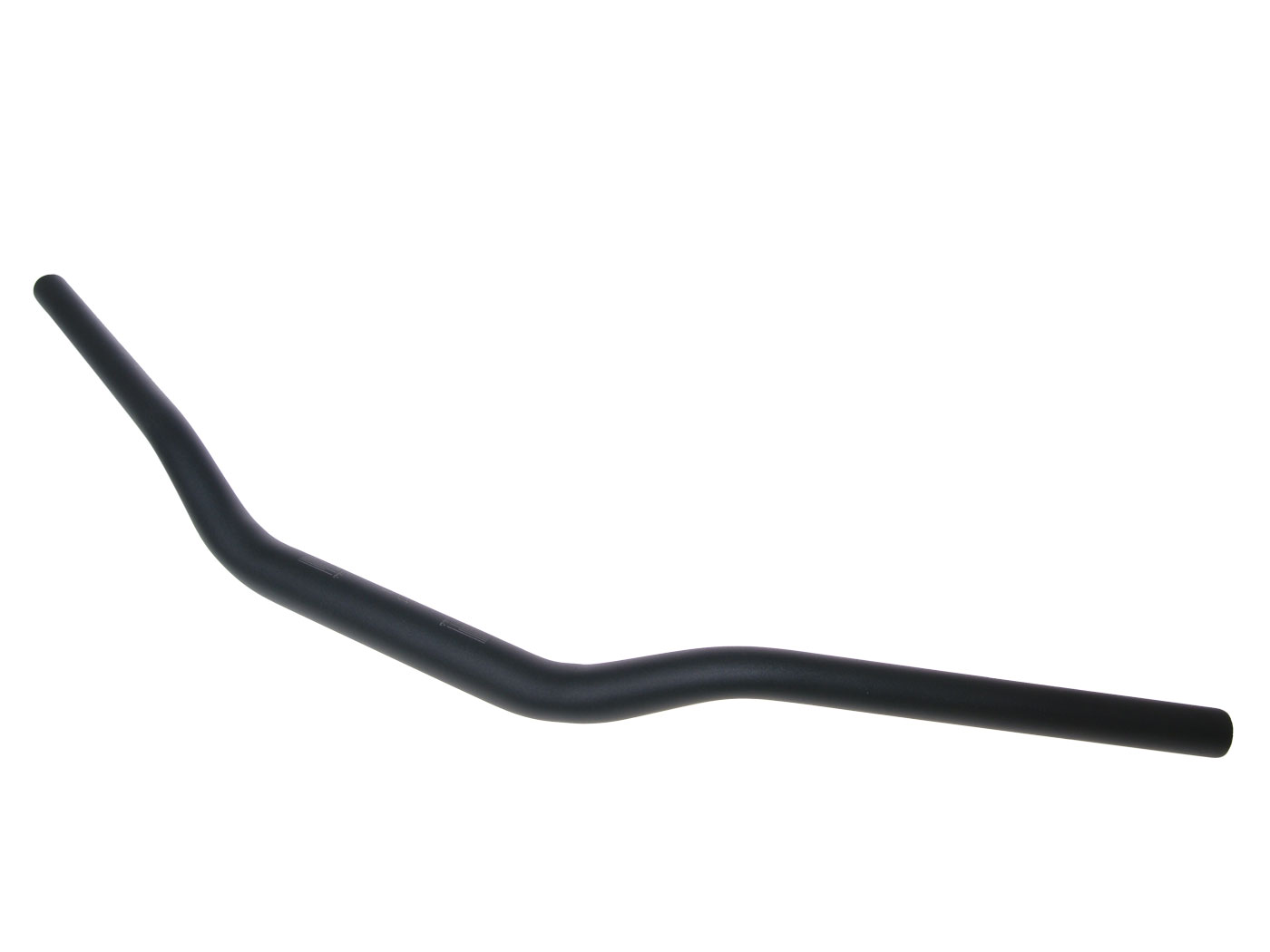 Motociklo vairas matinis juodas 28.6mm - 725mm