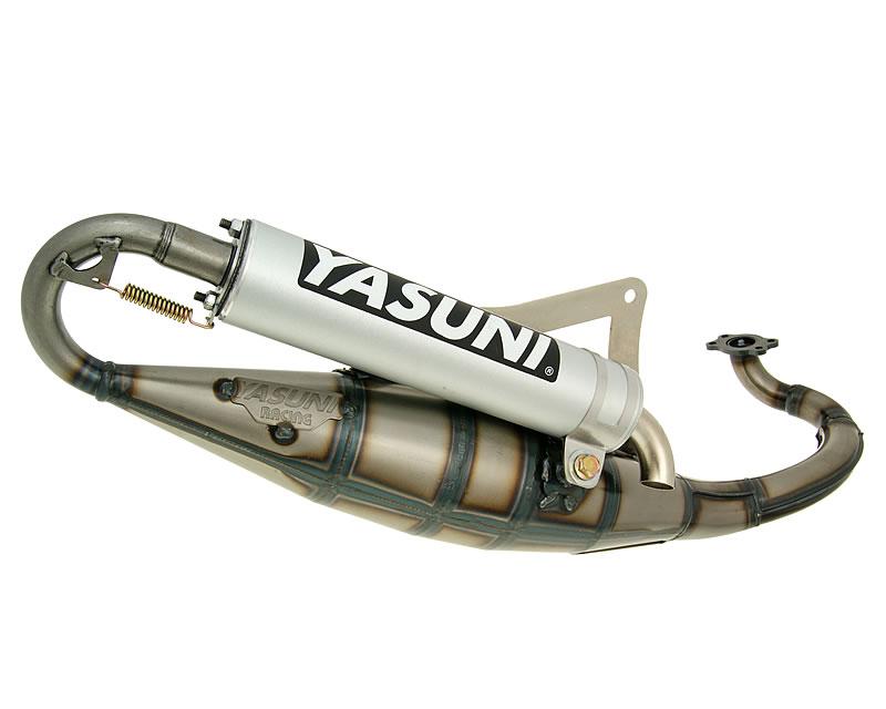 Duslintuvas Yasuni Scooter R aliuminis, skirtas Peugeot geltonas., Derbi