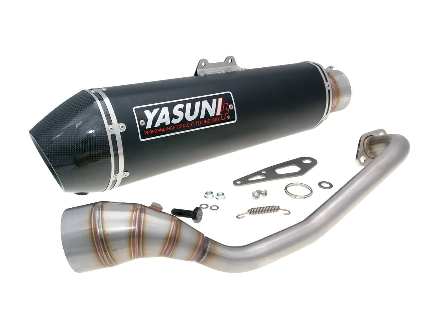Duslintuvas Yasuni Scooter 4 Black Edition, skirtas Yamaha N-Max 125 15-16