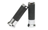 Šildomos rankenos Koso Titan Koso 7/8" + 1" L=120mm chromo w. išorinis jungiklis