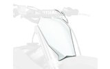 Priekinis numerio ženklas Polisport baltas Honda CRF450R / RX
