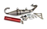 Exhaust Stage6 Pro Replica MK2 Red Peugeot horizontal / Morini