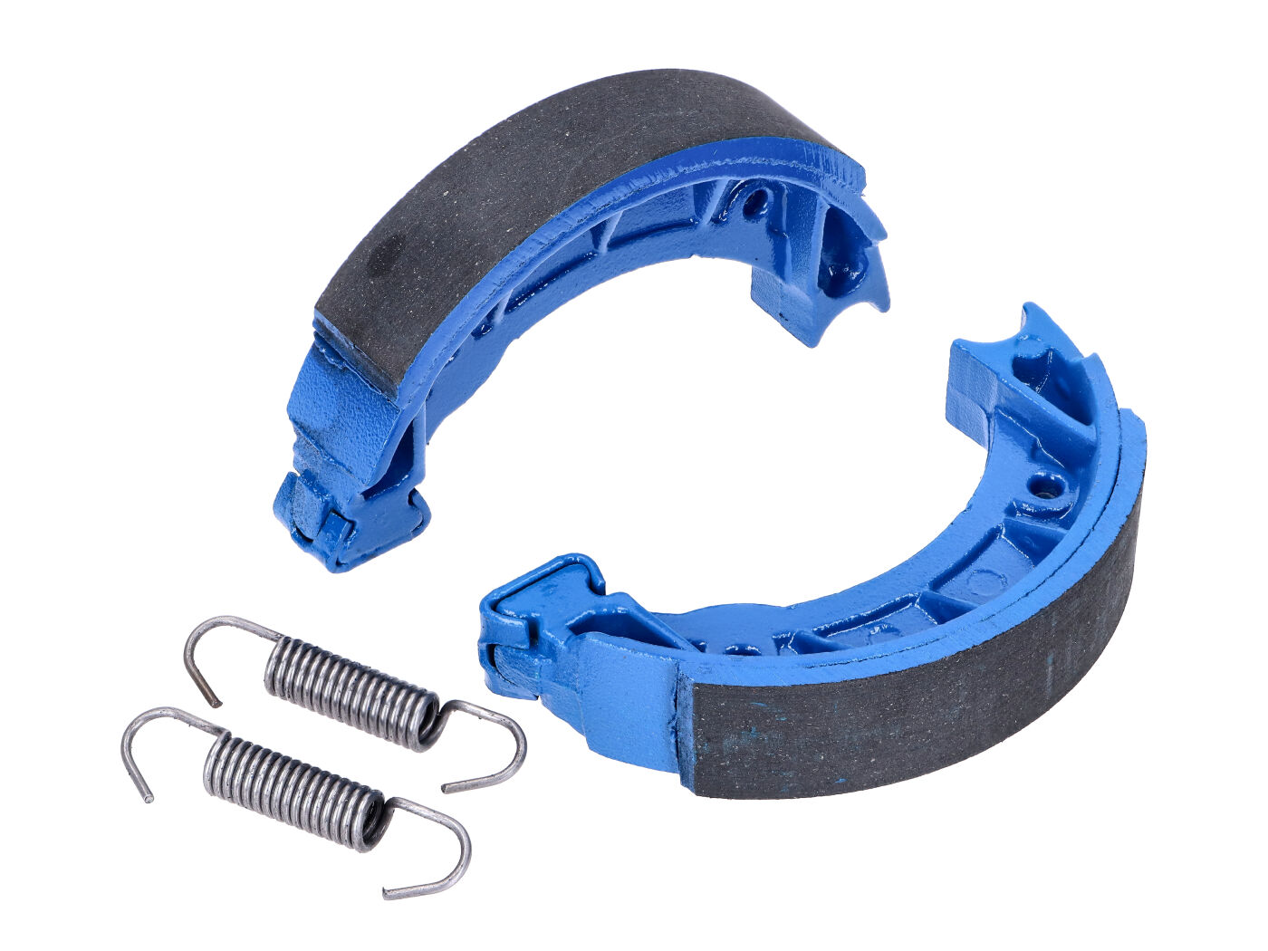 Stabdžių trinkelių komplektas Polini Sport 105x20mm būgniniams stabdžiams Piaggio / Vespa Ciao, Bravo, Grillo, SI, Vespino modeliams su liejamu ratuku