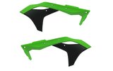 Šoniniai skydai priekyje Polisport žalia Kawasaki KXF 250 / 450