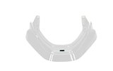 Priekinis aptakas Yamaha BW / Booster baltas metalas