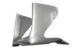 Priekinio gaubto spoileris Yamaha Aerox / MBK Nitro sidabro pilka