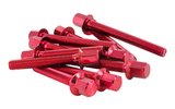 Custom Screws variklio dangtis STR8 Peugeot vertikalus raudonas