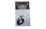 Skaičių lipdukas „6“ juodas (5,5 cm)