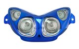 Priekinis žibintas Quattro MBK Nitro / Aerox mėlynas