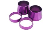 STR8 CNC žiedai CNC rankenoms, violetiniai
