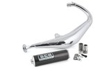 Išmetimo SCR Corse SM Chrome 50cc Rieju MRX / SMX / Beta RK6 AM6 Carbon Look duslintuvas
