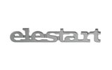 Ženklas Vespa Elestart chromas