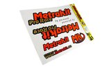 Lipdukų lakštai Metrakit Pro Race (2 lapai 35x45cm)